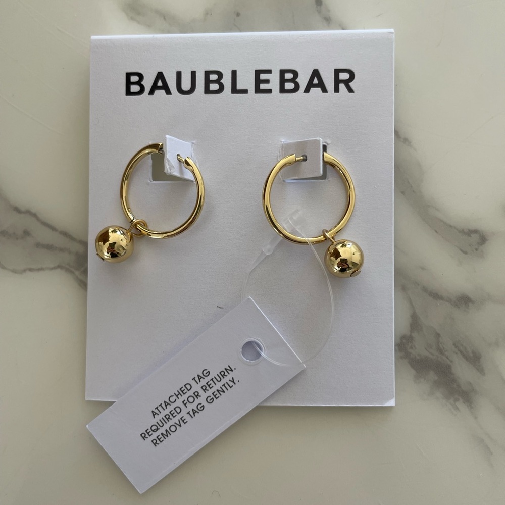 BaubleBar Hoop Earrings